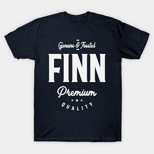 Finn Genuine & Trusted Custom Name Finn T-Shirt by cidolopez